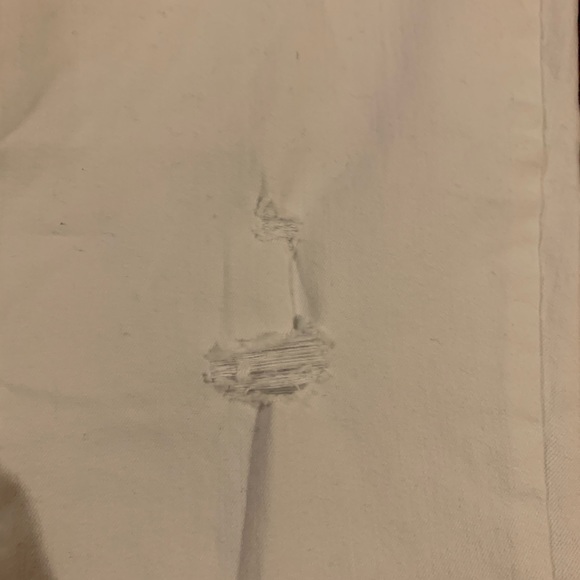 White mid rise skinny jeans - Picture 6 of 8